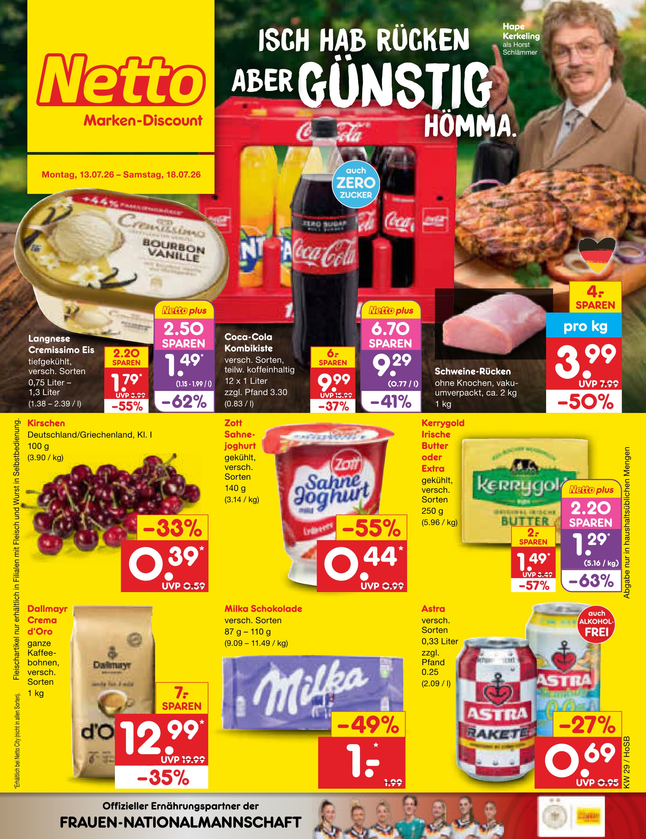 Netto Marken-Discount Prospekt für Scheeßel: „Aktuelle Angebote”, 73 Seiten, 13.07.2026 - 18.07.2026